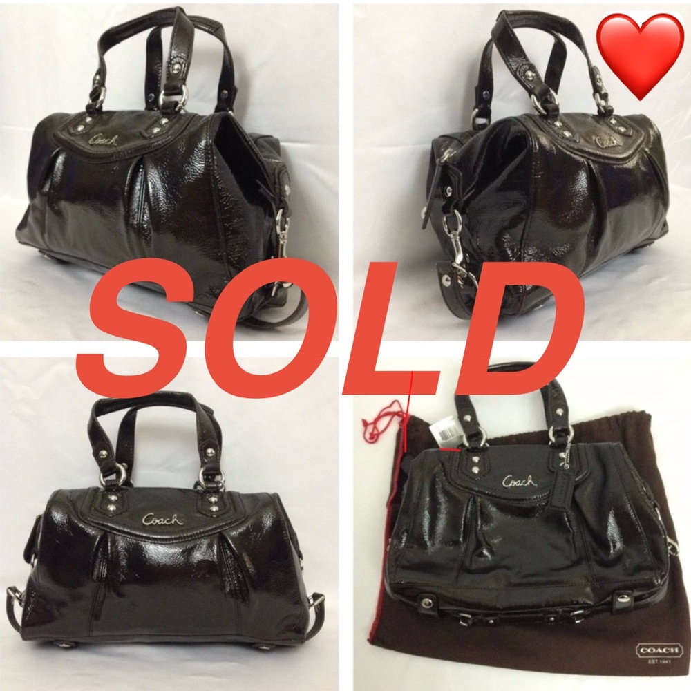 SOLD‼️ Coach Ashley Satchel with Dust Cover New With Tags